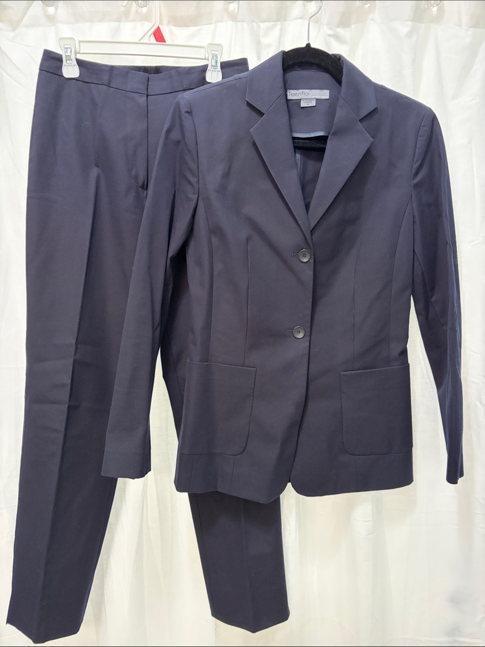 Teenflo Dark Navy Two-Piece Suit Jacket & Pants